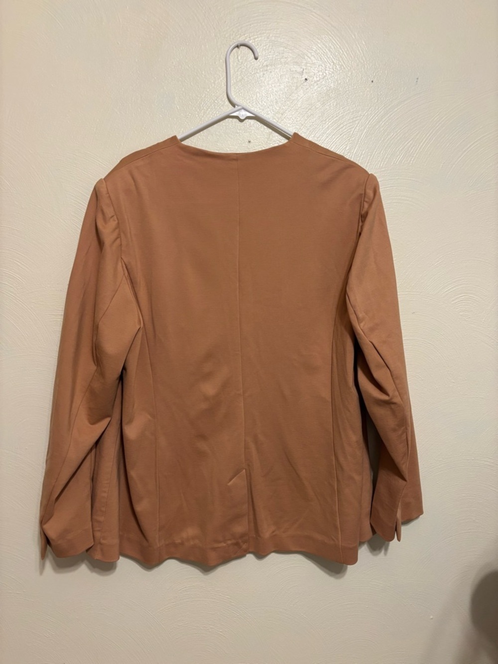 Lane Bryant Tan Double-Breasted Blazer with Gold Buttons - Picture 8 of 8